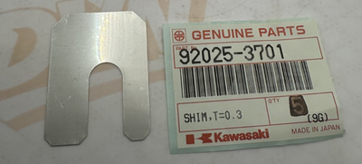Kawasaki 92025-3701 0.3mm Shim NOS