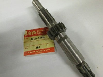 NOS Suzuki OEM Counter Shaft 1973-1978 TM100 RM100 RM125 24121-28301