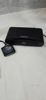 Barco ClickShare CS-100 Wireless Presentation System + 2 Buttons + Tray – Tested