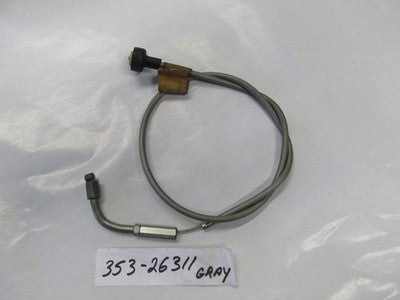 NOS Yamaha OEM Throttle Wire Cable 1 1973-1974 RD60 RD 60 / 353-26311-00