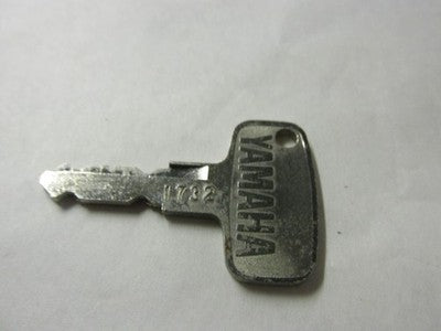 Vintage Yamaha OEM Factory Pre Cut Motorcycle Key # 1732