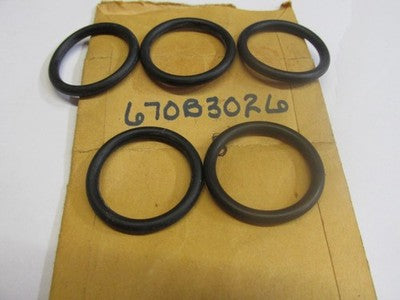 NOS NEW OEM FACTORY KAWASAKI MC1 KH125 KX80 G3TR G5 26MM *QTY-5* O-RING 670B3026