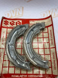 NEW REAR BRAKE SHOES FITS SUZUKI ATV   LT-F 250 1987-1990 64410-19B00 SET of 2