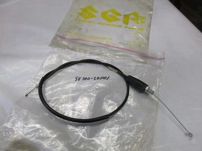 NOS Suzuki 1983 RM80 Throttle Cable 58300-20X01