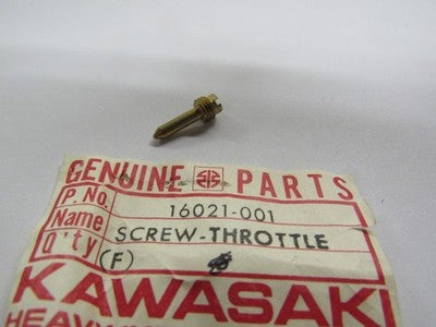 NOS KAWASAKI 1971-1980 CARBURETOR STOP SCREW MT1 KV75 # 16021-001