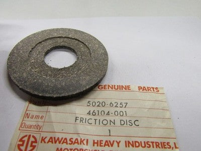 Kawasaki NOS NEW 46104-001 Steering Damper Friction Disc A1 A7 A1SS A7SS Avenger