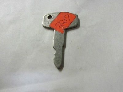 Vintage Yamaha OEM Factory Pre Cut Motorcycle Key # 2217