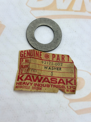OEM Kawasaki Washer 92125-002 NOS NEW Z1 KZ KZ1300 KZ1000 KZ900 KZ750 KZ650 550