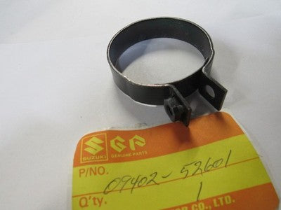 Suzuki TC100 TM75 TS100 TS75 Muffler Tail Pipe Extension Clamp NOS 09402-52601