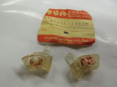 NOS Suzuki TC125 TS125 TS250 Dimmer Switch Sliding Block Contact 57353-28050