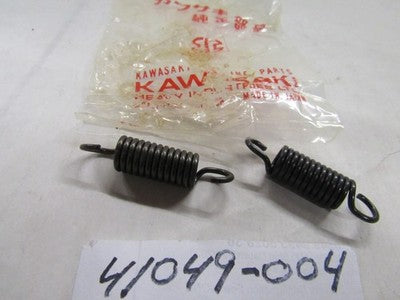 Kawasaki KZ400 KH250 Mach I 41049-004 SPRING FRONT BRAKE SHOE sold as 2