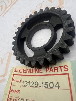 NOS Kawasaki 1984 KDX250 27T 3rd Output Gear PART# 13129-1504