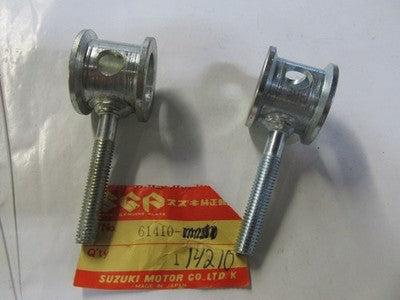 NOS Genuine 1981 RM125  nos chain adjuster set 61410-14210