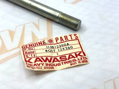 NOS KAWASAKI OEM 72-75 F9 350 ENGINE MOUNTING BOLT 113B12260A