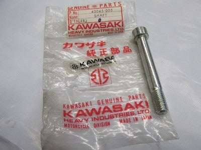 NOS KAWASAKI 1974-78 KZ400 FRONT BRAKE CALIPER SHAFT BOLT 43045-005 NEW OEM