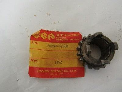 NOS Suzuki B100P B105P  TC120  1966-1972   Kick Starter Gear Drive # 26280-07000