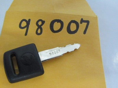 Vintage Antique Honda OEM Factory Pre Cut Motorcycle Key # 98007