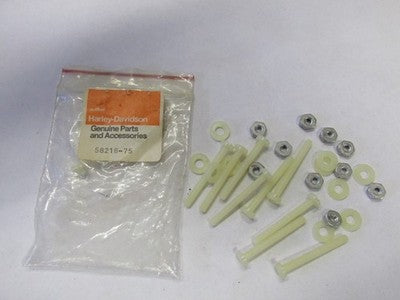 NOS original Harley-Davidson Windshield Mounting Bolt Kit OEM 58218-75 71-78 FLH