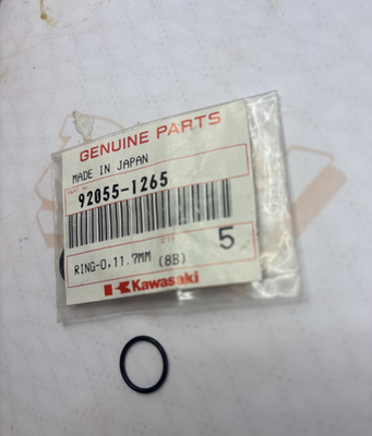 Kawasaki OEM 92055-1265 O-RING,11.7MM
