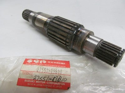 NOS Suzuki SHAFT, REAR FINAL DRIVEN 27551-19B10 1987-99 LT-F4WD