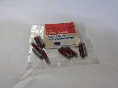 NOS Harley Davidson 3208 Stud Set Screw 8-32 x 5 8 FLH,XL,FLT  sold as 10