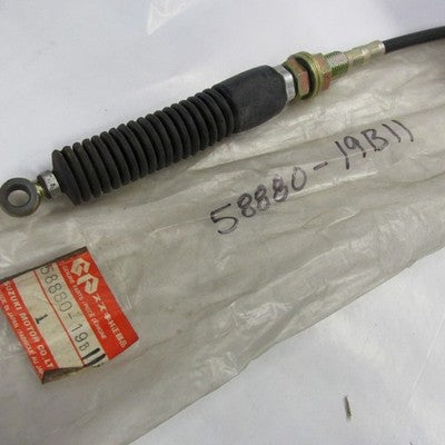 1990-2000 Suzuki LTF250F Quadrunner 4x4 Sub T M Shift Cable 58880-19B11 NOS