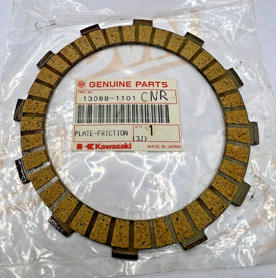 Kawasaki NOS NEW 13088-1101 Clutch Friction Plate KX KX125