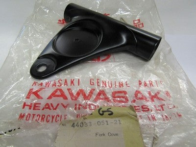 NOS New Kawasaki G4 TR G5 KV100 Left Fork Ear Head Light Mount 44033-051-21