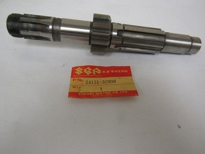 SUZUKI GT750  1972-1977 TRANSMISSION COUNTERSHAFT NOS 24121-31000