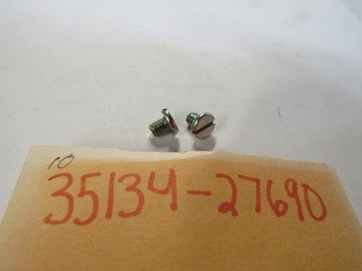 NOS GENUINE SUZUKI 1972 RV90 Headlight Screw OEM 35134-27690 SOLD AS 2