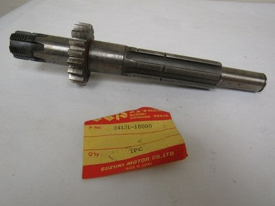 Suzuki T305 T 305 TC305  NOS transmission drive shaft vintage 24131-18000