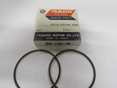 NOS 78-79 YAMAHA YZ125 YZ 125 OEM PISTON RING SET .50 MM O S 2K6-11601-20-00