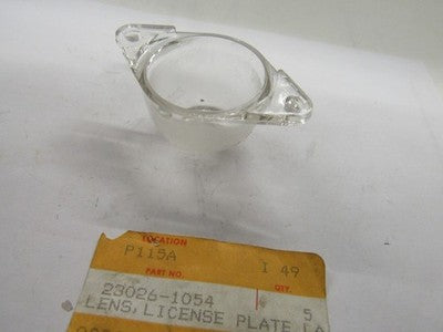 NOS NEW OEM KAWASAKI ZX750 ZX900 ZX1100 LICENSE PLATE LAMP LENS 23026-1054