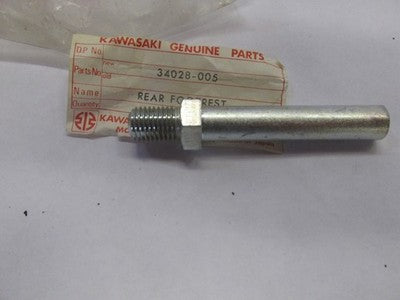 NOS NEW OEM FACTORY KAWASAKI 1973 G3SS REAR FOOTREST BAR 34028-005