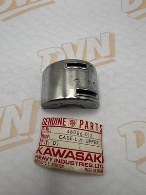 NOS OEM KAWASAKI G4TR G5 F7 LEFT UPPER CASE 46086-015