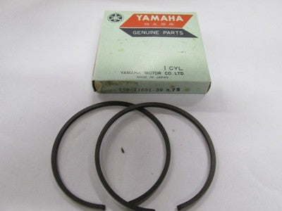 NOS OEM Yamaha 1967 305 YM2C Big Bear Piston Ring O/S 0.75mm # 159-11601-30-00