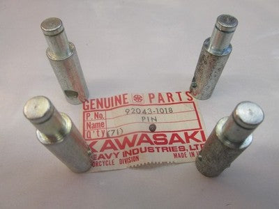 NOS Genuine 1978-1981 Kawasaki KZ 400 440 Side Stand Pin 92043-1018   sold as 4