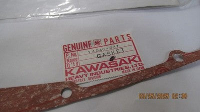 Kawasaki NOS NEW 14046-027 Right Engine Cover Gasket F12MX KX KX450 KX40