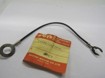 NOS SUZUKI OEM LEAD WIRE REAR GROUND 1970-1972 TS90   36660-25000