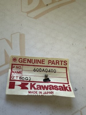 NOS Kawasaki Steel Ball 1/8" Dia.  600A0400 NEW OEM