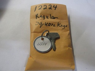 Vintage Suzuki  OEM Factory Pre Cut Motorcycle Key # 12224