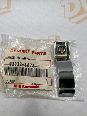 Kawasaki, NOS, VN1500, 1987-99, Clamp, # 92037-1874