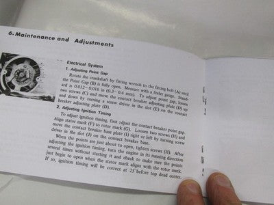 KAWASAKI F4 SIDEWINDER  owners manual