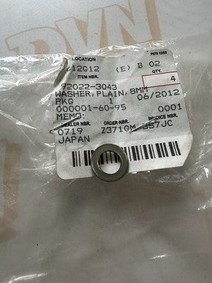 NOS OEM Kawasaki Plain Washer 8MM 1983-1992 JS550 JS440 92022-3043