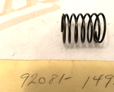 Kawasaki NOS NEW 92081-149 Coil Spring KL KZ KLT KLX KL250 KZ250 KZ200 KLT250