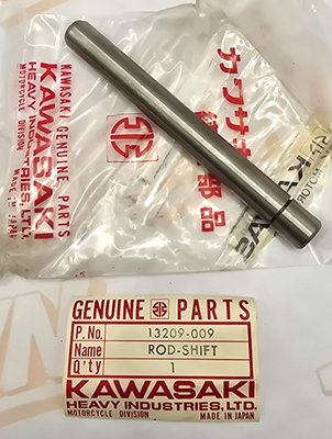 Kawasaki NOS NEW 12065-001 Chain Guide Shaft KZ KZ400