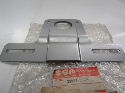 NOS Suzuki OEM License Plate Bracket 1981-1990 FA50 SHUTTLE 35927-02230