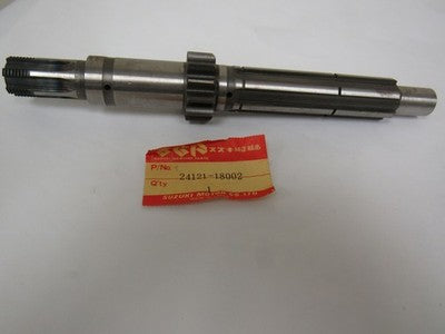 NOS Suzuki Countershaft 1973-1977 GT250 1969-1971 T250 T350 24121-18002