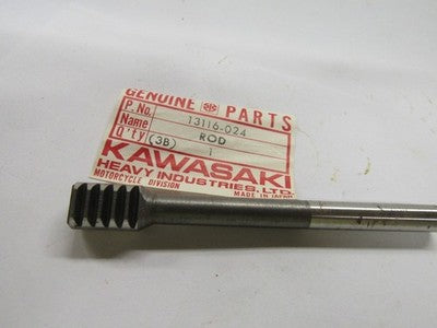 Kawasaki NOS  OEM CLUTCH PUSH ROD  13116-024  F11