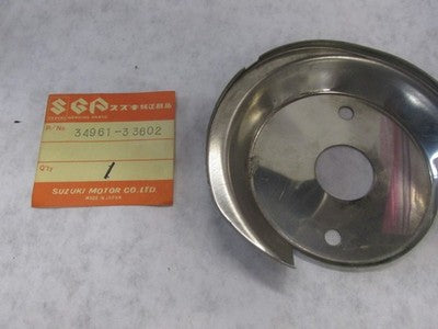 NOS SUZUKI GT380 GT550 TACHOMETER PLATE OEM NOS 34961-33601 34961-33602